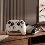 PlayVital for Steam Controller 2 Skin (3-Pack) - Protective Vinyl Decal Sticker Cover for Steam Controller Accessories, No Residue, Scratch-Resistant - Falling Cherry Blossom - GCASC004