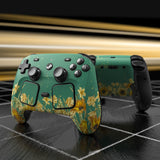 PlayVital for Steam Controller 2 Skin (3-Pack) - Protective Vinyl Decal Sticker Cover for Steam Controller Accessories, No Residue, Scratch-Resistant - Sunflowers - GCASC009