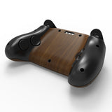 PlayVital for Steam Controller 2 Skin (3-Pack) - Protective Vinyl Decal Sticker Cover for Steam Controller Accessories, No Residue, Scratch-Resistant - Wood Grain - GCASC005