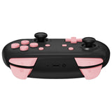 eXtremeRate Puffy Pink Repair ABXY D-pad ZR ZL L R Keys for NS Switch Pro Controller, DIY Replacement Full Set Buttons with Tools for NS Switch Pro - Controller NOT Included - KRP357
