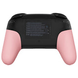 eXtremeRate Puffy Pink Replacement Handle Grips for NS Switch Pro Controller, DIY Hand Grip Shell for NS Switch Pro Controller - Controller NOT Included - GRP357