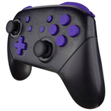 eXtremeRate Purple Repair ABXY D-pad ZR ZL L R Keys for Nintendo Switch Pro Controller, DIY Replacement Full Set Buttons with Tools for Nintendo Switch Pro - Controller NOT Included - KRP305