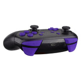 eXtremeRate Purple Repair ABXY D-pad ZR ZL L R Keys for Nintendo Switch Pro Controller, DIY Replacement Full Set Buttons with Tools for Nintendo Switch Pro - Controller NOT Included - KRP305
