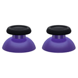 eXtremeRate Purple & Black Dual-Color Replacement Thumbsticks for PS5 Controller, Custom Analog Stick Joystick Compatible with PS5, for PS4 All Model Controller - JPF637