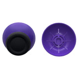 eXtremeRate Purple & Black Dual-Color Replacement Thumbsticks for PS5 Controller, Custom Analog Stick Joystick Compatible with PS5, for PS4 All Model Controller - JPF637