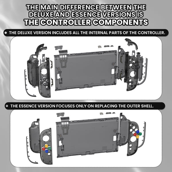eXtremeRate DIY Replacement Full Set Shells with Buttons for Nintendo ...