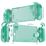 eXtremeRate DIY Replacement Full Set Shells with Buttons for Nintendo Switch 2 - Deluxe Version - Emerald Green - QGRNTM004