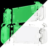 eXtremeRate DIY Replacement Full Set Shells with Buttons for Nintendo Switch 2 - Deluxe Version - Glow in Dark - Green - QGRNTM007