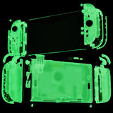 eXtremeRate DIY Replacement Full Set Shells with Buttons for Nintendo Switch 2 - Deluxe Version - Glow in Dark - Green - QGRNTM007