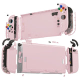 eXtremeRate DIY Replacement Full Set Shells with Buttons for Nintendo Switch 2 - Deluxe Version - Cherry Blossoms Pink - QGRNTM009