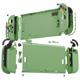 eXtremeRate DIY Replacement Full Set Shells with Buttons for Nintendo Switch 2 - Deluxe Version - Matcha Green - QGRNTM010