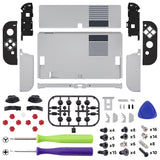 eXtremeRate Replacement Full Set Shell for Nintendo Switch OLED - Classic NES Style - QNSOY7001
