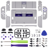 eXtremeRate Replacement Full Set Shell for Nintendo Switch OLED - Classic SNES Style - QNSOY7003