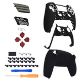 Full Set Housing Shell with Action Buttons Touchpad Cover, SFC SNES Classic EU Replacement Decorative Trim Shell Front Back Plates Compatible with ps5 Controller BDM-010/020/030/040 - QPFT1001G3
