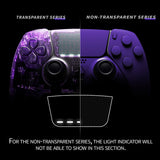 eXtremeRate Custom Replacement Full Set Shells with Buttons for PS5 Edge Controller - Purple - QRHEGP004