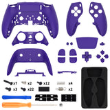 eXtremeRate Custom Replacement Full Set Shells with Buttons for PS5 Edge Controller - Purple - QRHEGP004