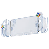eXtremeRate DIY Replacement Full Set Shells with Buttons for Nintendo Switch 2 - Essence Version - Clear Glacier Blue - RHANTM003