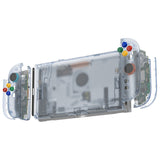 eXtremeRate DIY Replacement Full Set Shells with Buttons for Nintendo Switch 2 - Essence Version - Clear Glacier Blue - RHANTM003