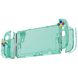 eXtremeRate DIY Replacement Full Set Shells with Buttons for Nintendo Switch 2 - Essence Version - Emerald Green - RHANTM004