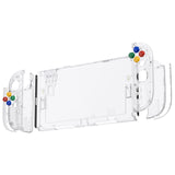 eXtremeRate DIY Replacement Full Set Shells with Buttons for Nintendo Switch 2 - Essence Version - Clear - RHANTM006