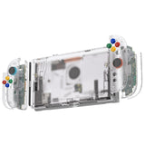 eXtremeRate DIY Replacement Full Set Shells with Buttons for Nintendo Switch 2 - Essence Version - Clear - RHANTM006