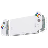 eXtremeRate DIY Replacement Full Set Shells with Buttons for Nintendo Switch 2 - Essence Version - White - RHANTM008