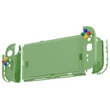eXtremeRate DIY Replacement Full Set Shells with Buttons for Nintendo Switch 2 - Essence Version - Matcha Green - RHANTM010