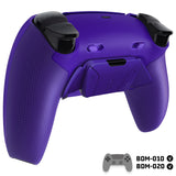 eXtremeRate RISE4 Plus MAX Back Paddles Kit with Clicky Trigger Stops & Rubberized Grip for PS5 Controller BDM-010/020 - Galactic Purple - HKCPFM005