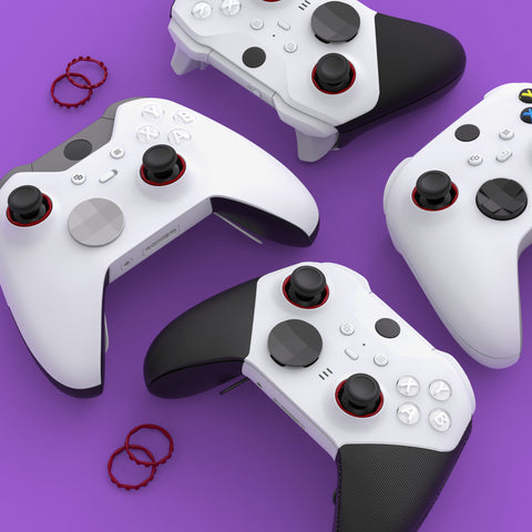 Redesigned Replacement Octagonal Gated Sticks Accent Rings for Xbox El ...
