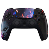 eXtremeRate I'm Always Smiling Front Housing Shell Compatible with ps5 Controller BDM-010/020/030/040, DIY Replacement Shell Custom Touch Pad Cover Compatible with ps5 Controller - ZPFR014G3