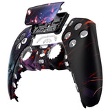 eXtremeRate I'm Always Smiling Front Housing Shell Compatible with ps5 Controller BDM-010/020/030/040, DIY Replacement Shell Custom Touch Pad Cover Compatible with ps5 Controller - ZPFR014G3