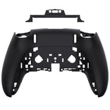eXtremeRate Black Custom Back Housing Bottom Shell Compatible with ps5 Edge Controller, DIY Replacement Back Shell Cover Compatible with ps5 Edge Controller - DQZEGP006