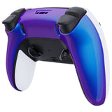 eXtremeRate Chameleon Purple Blue Custom Back Housing Bottom Shell Compatible with ps5 Edge Controller, DIY Replacement Back Shell Cover Compatible with ps5 Edge Controller - DQZEGP008
