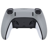 eXtremeRate New Hope Gray Custom Back Housing Bottom Shell Compatible with ps5 Edge Controller, DIY Replacement Back Shell Cover Compatible with ps5 Edge Controller - DQZEGP005