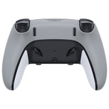 eXtremeRate New Hope Gray Custom Back Housing Bottom Shell Compatible with ps5 Edge Controller, DIY Replacement Back Shell Cover Compatible with ps5 Edge Controller - DQZEGP005