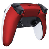 eXtremeRate Scarlet Red Custom Back Housing Bottom Shell Compatible with ps5 Edge Controller, DIY Replacement Back Shell Cover Compatible with ps5 Edge Controller - DQZEGP001
