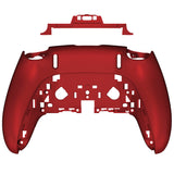 eXtremeRate Scarlet Red Custom Back Housing Bottom Shell Compatible with ps5 Edge Controller, DIY Replacement Back Shell Cover Compatible with ps5 Edge Controller - DQZEGP001