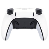 eXtremeRate White Custom Back Housing Bottom Shell Compatible with ps5 Edge Controller, DIY Replacement Back Shell Cover Compatible with ps5 Edge Controller - DQZEGP007