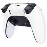 eXtremeRate White Custom Back Housing Bottom Shell Compatible with ps5 Edge Controller, DIY Replacement Back Shell Cover Compatible with ps5 Edge Controller - DQZEGP007