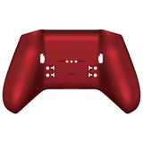 eXtremeRate Replacement Bottom Shell Case for Xbox Elite Series 2 Controller, Custom Scarlet Red Back Housing Shell Cover for Xbox Elite Series 2 Core Wireless Controller Model 1797 - WITHOUT Controller - XDHE2P002