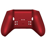 eXtremeRate Replacement Bottom Shell Case for Xbox Elite Series 2 Controller, Custom Scarlet Red Back Housing Shell Cover for Xbox Elite Series 2 Core Wireless Controller Model 1797 - WITHOUT Controller - XDHE2P002