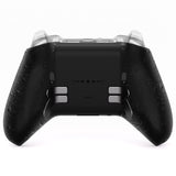 eXtremeRate Replacement Bottom Shell Case for Xbox Elite Series 2 Controller, Custom Textured Black Back Housing Shell Cover for Xbox Elite Series 2 Core Wireless Controller Model 1797 - WITHOUT Controller  - XDHE2P005