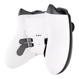 eXtremeRate Replacement Bottom Shell Case for Xbox Elite Series 2 Controller, Custom White Back Housing Shell Cover for Xbox Elite Series 2 Core Wireless Controller Model 1797 - WITHOUT Controller - XDHE2P003