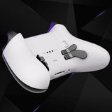 eXtremeRate Replacement Bottom Shell Case for Xbox Elite Series 2 Controller, Custom White Back Housing Shell Cover for Xbox Elite Series 2 Core Wireless Controller Model 1797 - WITHOUT Controller - XDHE2P003