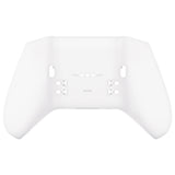 eXtremeRate Replacement Bottom Shell Case for Xbox Elite Series 2 Controller, Custom White Back Housing Shell Cover for Xbox Elite Series 2 Core Wireless Controller Model 1797 - WITHOUT Controller - XDHE2P003