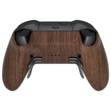 eXtremeRate Replacement Bottom Shell Case for Xbox Elite Series 2 Controller, Custom Wood Grain Back Housing Shell Cover for Xbox Elite Series 2 Core Wireless Controller Model 1797 - WITHOUT Controller - XDHE2S001