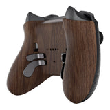 eXtremeRate Replacement Bottom Shell Case for Xbox Elite Series 2 Controller, Custom Wood Grain Back Housing Shell Cover for Xbox Elite Series 2 Core Wireless Controller Model 1797 - WITHOUT Controller - XDHE2S001