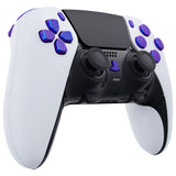 eXtremeRate Replacement D-pad R1 L1 R2 L2 Triggers Share Options Home Face Buttons Compatible with ps5 Edge Controller, Chameleon Purple Blue Full Set Buttons Compatible with ps5 Edge Controller - JXTEGP008