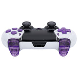 eXtremeRate Replacement D-pad R1 L1 R2 L2 Triggers Share Options Home Face Buttons Compatible with ps5 Edge Controller, Clear Atomic Purple Full Set Buttons Compatible with ps5 Edge Controller - JXTEGM001