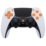 eXtremeRate Replacement D-pad R1 L1 R2 L2 Triggers Share Options Home Face Buttons Compatible with ps5 Edge Controller, Orange Full Set Buttons Compatible with ps5 Edge Controller - JXTEGP002